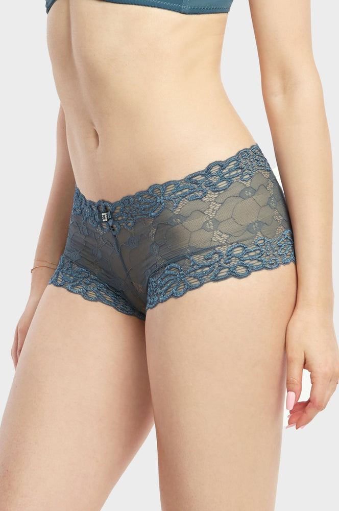 
            
                Load image into Gallery viewer, SOFRA LADIES LACE HIPSTER PANTY (LP9056LH)
            
        