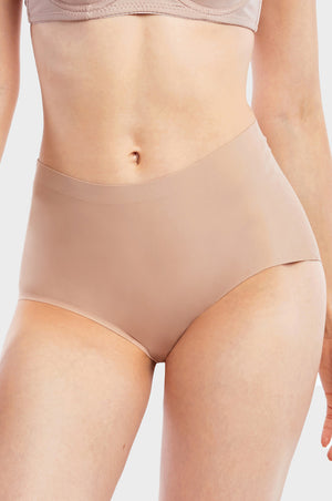 Women's Underwear Invisible Bikini No Show Nylon Spandex Ladies