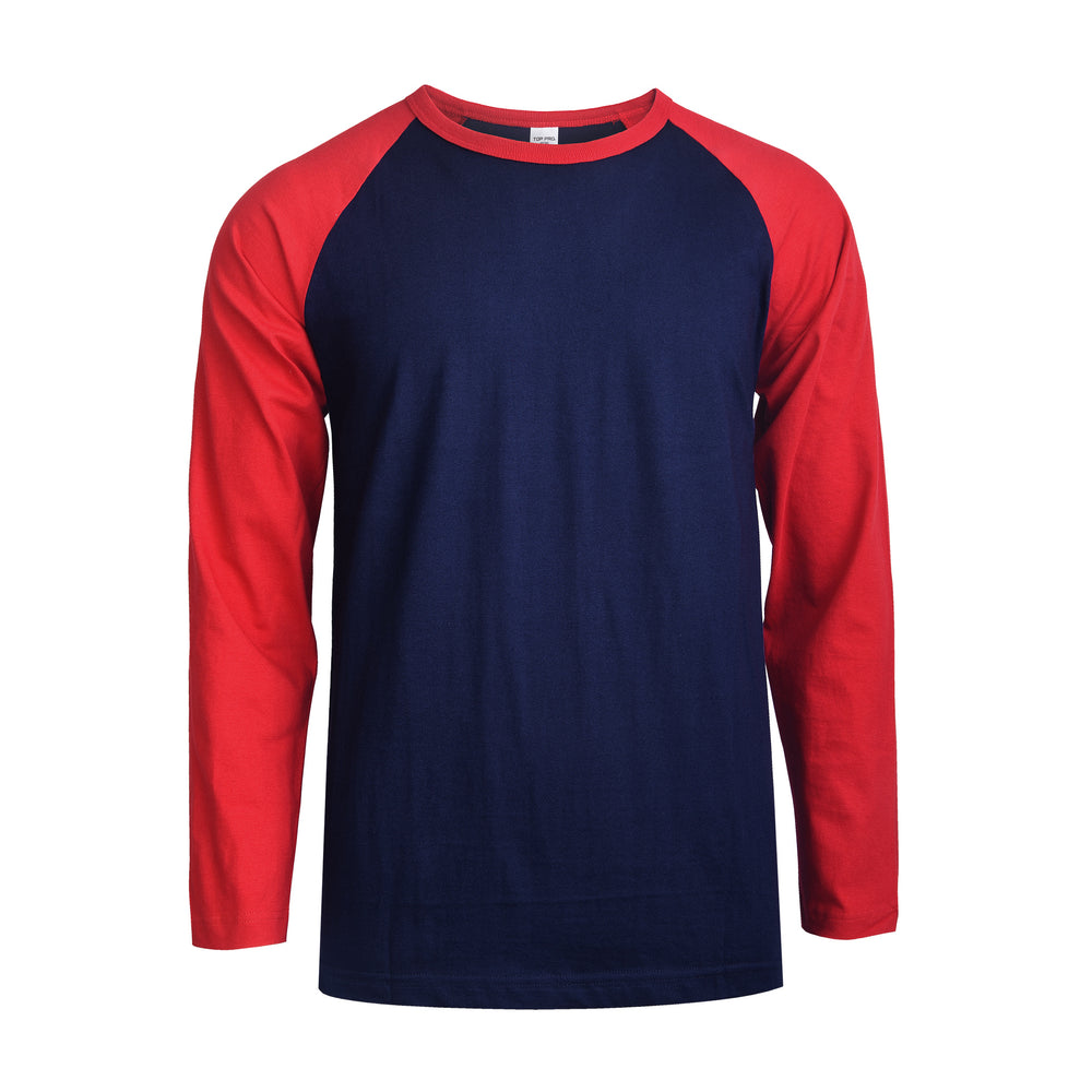Men's Long Sleeve Baseball T-Shirt