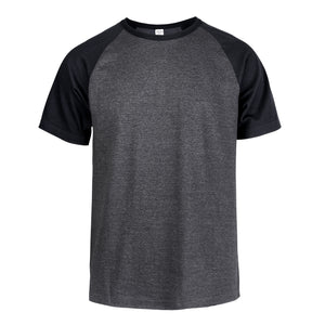 
            
                Load image into Gallery viewer, TOP PRO MEN&amp;#39;S SHORT SLEEVE BASEBALL TEE (MBT003_BLK/C.GR)
            
        