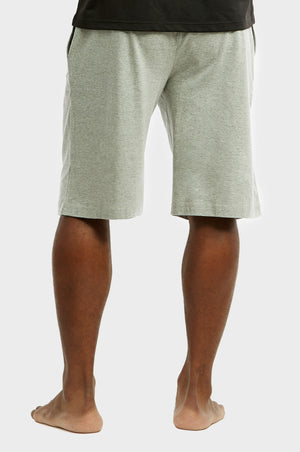 COTTONBELL MEN'S KNITTED PAJAMA SHORTS (MPS200C_H.GRY)