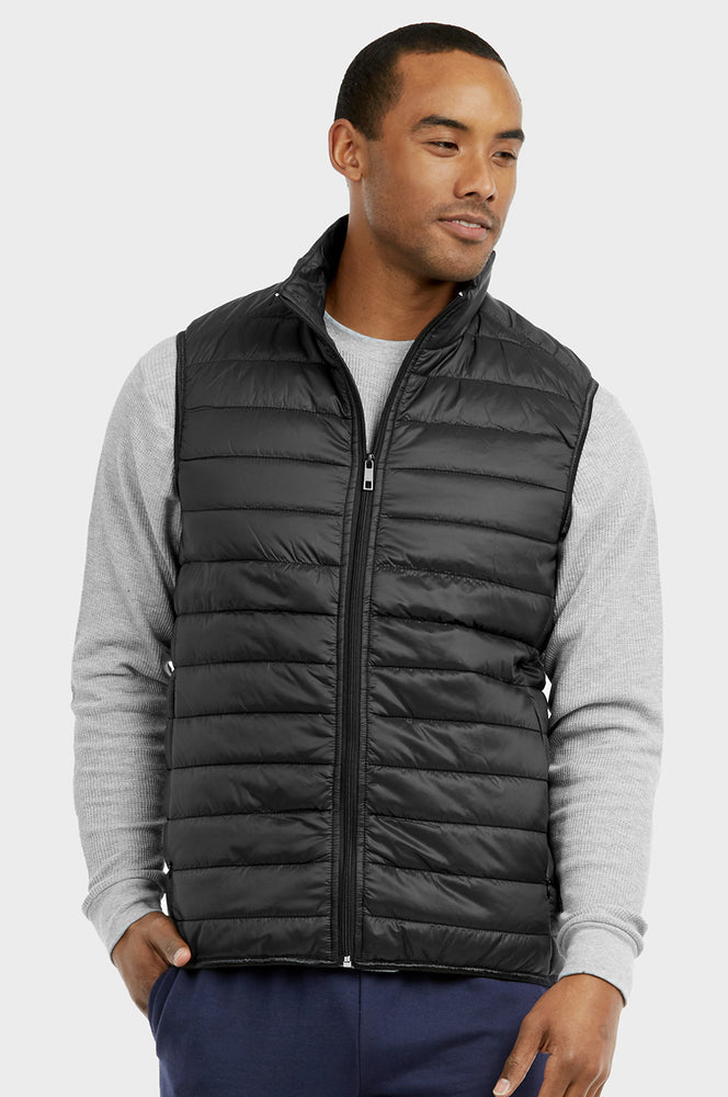 Male puffer vest Clearance