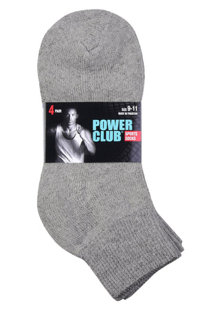 
            
                Load image into Gallery viewer, POWER CLUB QUARTER SPORTS SOCKS (PC284_G/P)
            
        