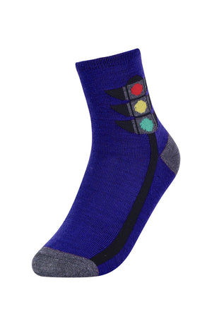 
            
                Load image into Gallery viewer, PODE BOY&amp;#39;S COMPUTER CREW SOCKS (PR_TRAFFIC)
            
        