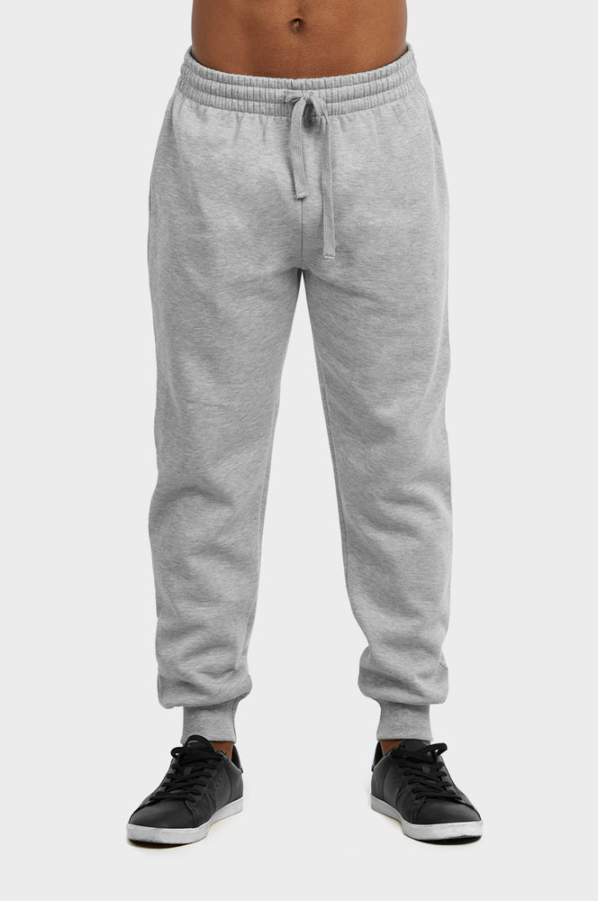 
            
                Load image into Gallery viewer, KNOCKER MEN&amp;#39;S MEDIUMWEIGHT FLEECE JOGGER PANTS (SP1110_H.GRY)
            
        