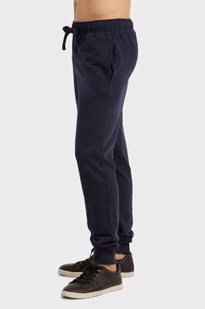 
            
                Load image into Gallery viewer, KNOCKER MEN&amp;#39;S TERRY JOGGERS (SP3100_NAVY)
            
        