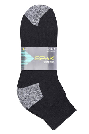 SPAK QUARTER SPORTS SOCKS (SPK284_B-GHT)