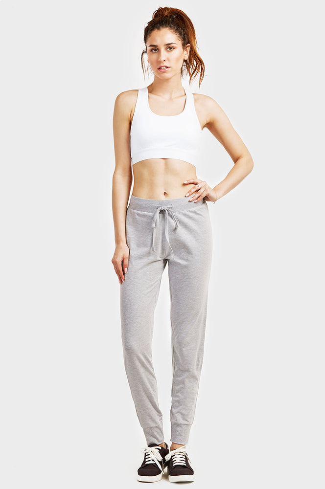 
            
                Load image into Gallery viewer, COTTONBELL LADIES LIGHTWEIGHT COTTON JOGGER PANTS (SWP401_H.GRY)
            
        