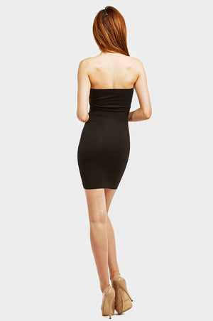 
            
                Load image into Gallery viewer, SOFRA LADIES SEAMLESS TUBE TOP DRESS (TB004)
            
        