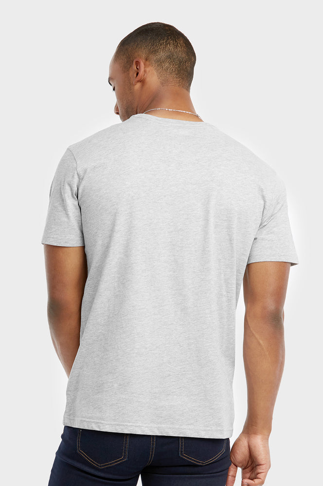
            
                Load image into Gallery viewer, COTTONBELL MEN&amp;#39;S CREW NECK T-SHIRT (TR500C_GR-H)
            
        